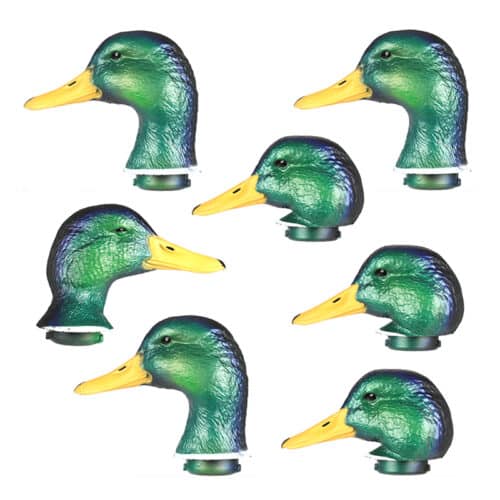XTREME MALLARD PAINTED REPLACEMENT HEADS (7 PACK)